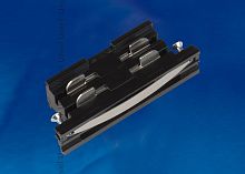 Коннектор для шинопровода прямой Volpe UBX-A11 Трехфазный Черный IP20 картинка 